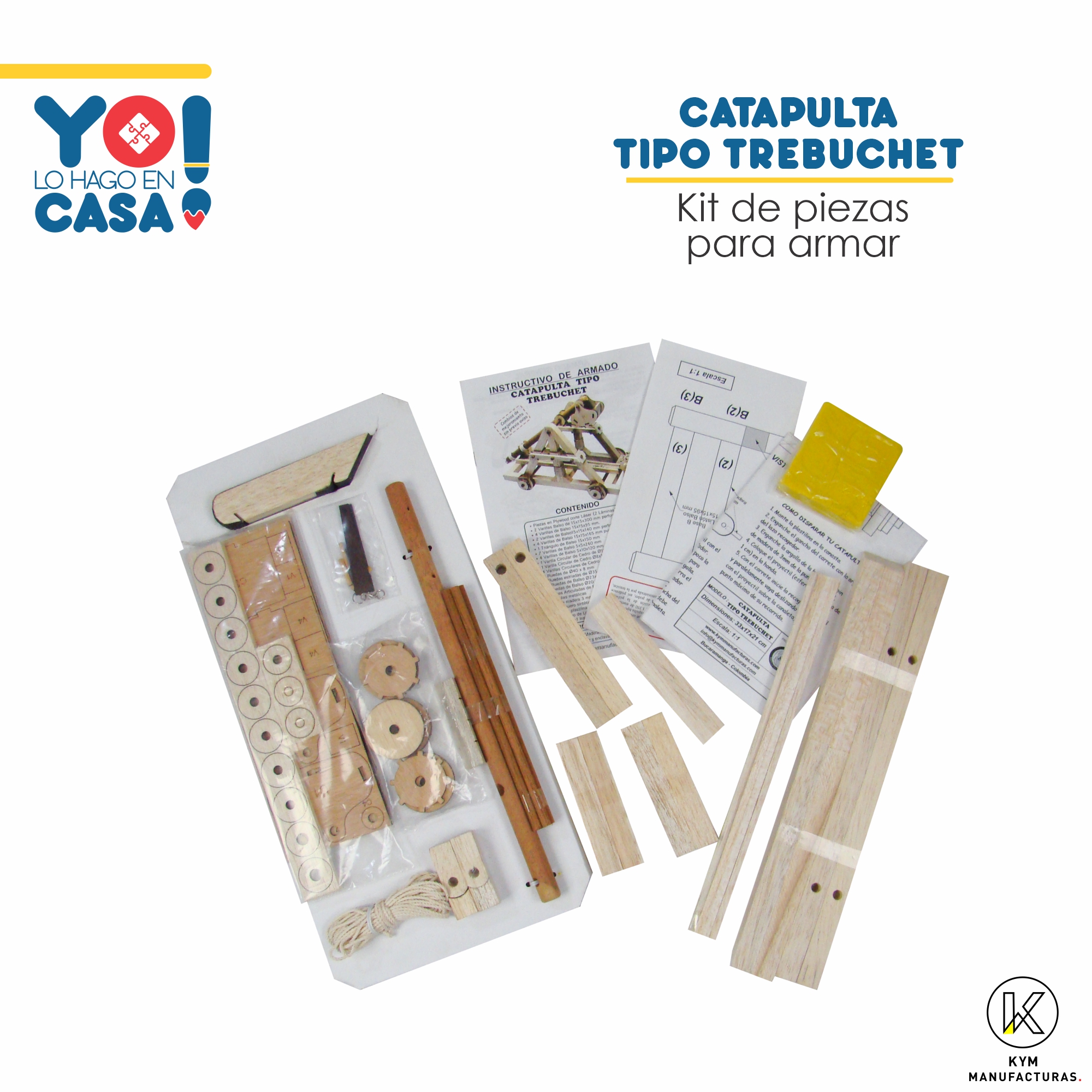 Catapulta Tipo Trebuchet - Image 3