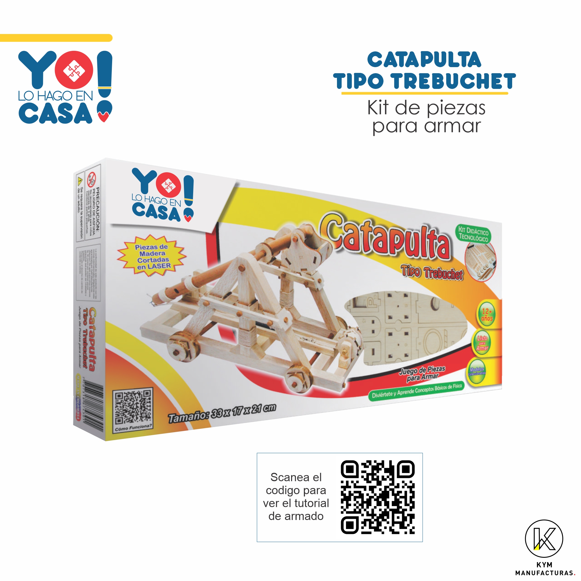 Catapulta Tipo Trebuchet - Image 4