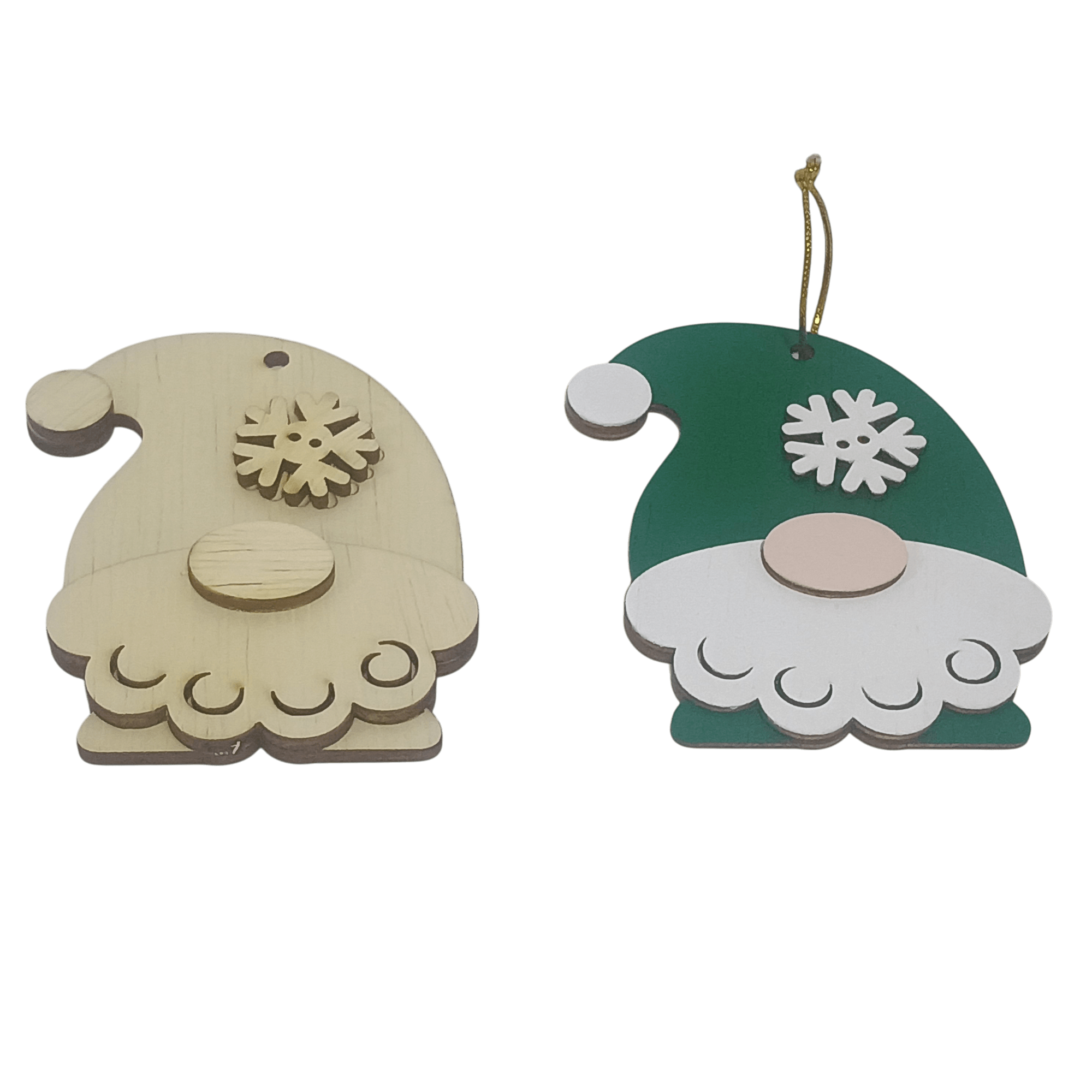 Adornos para arbol navieño para pintar x10 und - Image 5