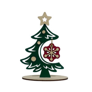 Arbol de Navidad en madera para armar