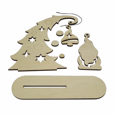 Arbol Navideño para pintar modelo Nomo - Image 4