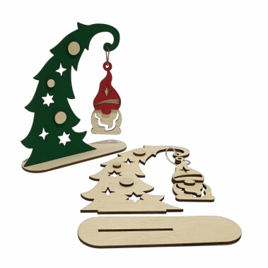 Arbol Navideño para pintar modelo Nomo - Image 3