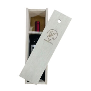 Caja para botella de vino sencilla
