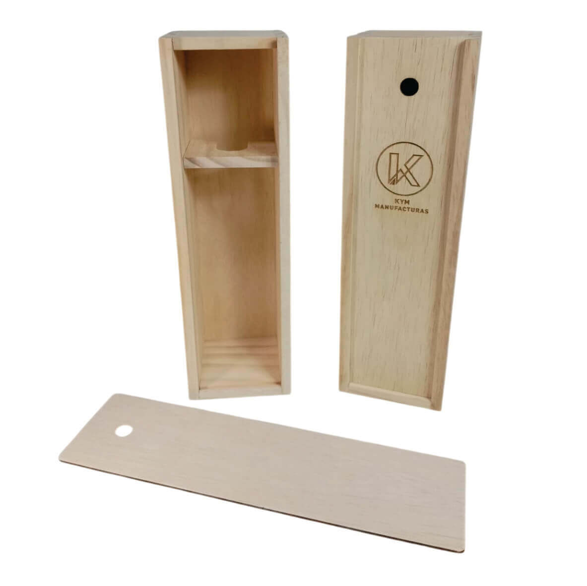Caja para botella de vino sencilla - Image 3