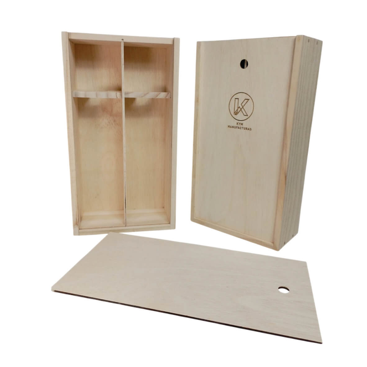 Caja para botella de vino doble - Image 3