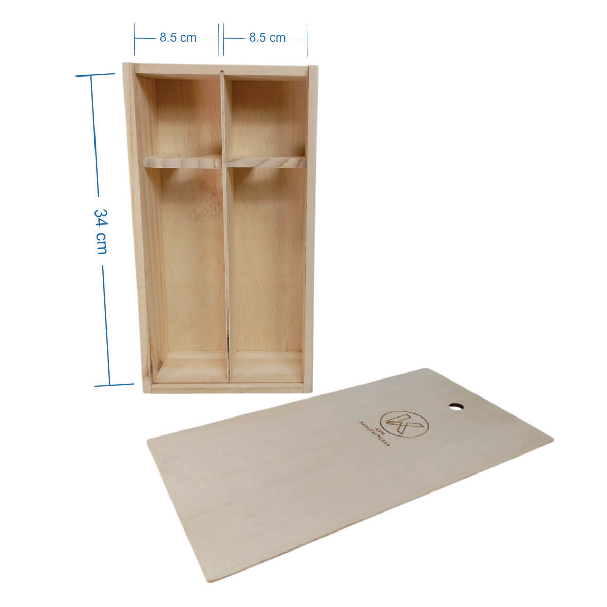 Caja para botella de vino doble - Image 4