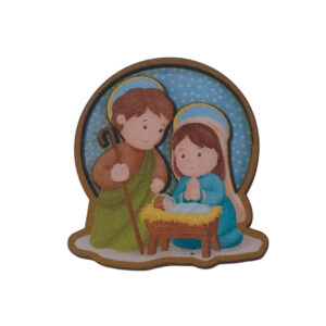 Pin de nevera con iman pesebres