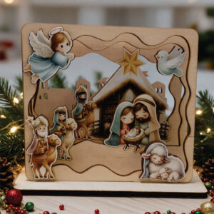 Pesebre infantil kit para armar