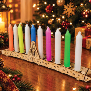 Portavela Navideño para el Día de Velitas